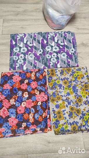 Ткани,отрезы советские СССР
