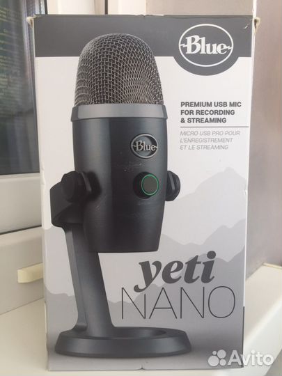USB-микрофон Blue Yeti Nano Gray