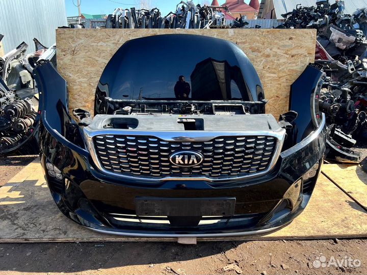 Бампер капот фары Ноускат KIA Sorento Prime UM рес