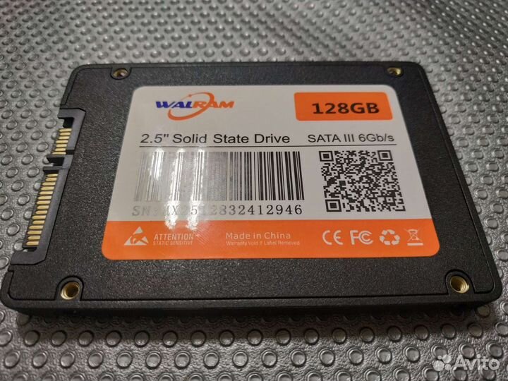 Новый SSD 128 walram