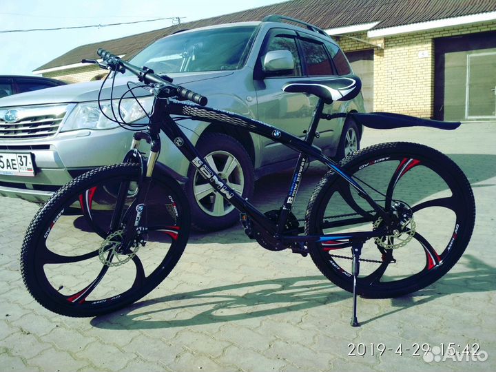 Велосипеды на литых дисках BMW, porshe,land rover