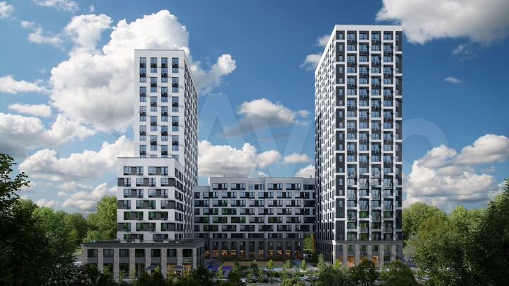 1-к. квартира, 35,8 м², 6/21 эт.