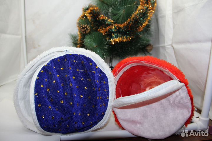 Бокс для конфет.Дед мороз и снегурочка игрушки