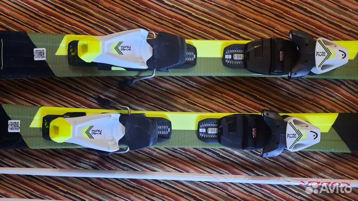 Горные лыжи комплект детский Head+Atomic