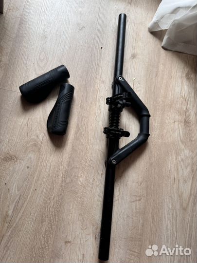 Dualtron thunder 1. Родной руль, родные грипсы