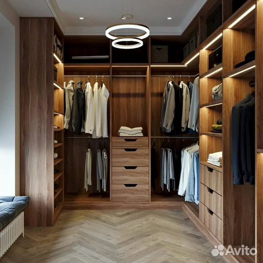 Гардеробные шкафы