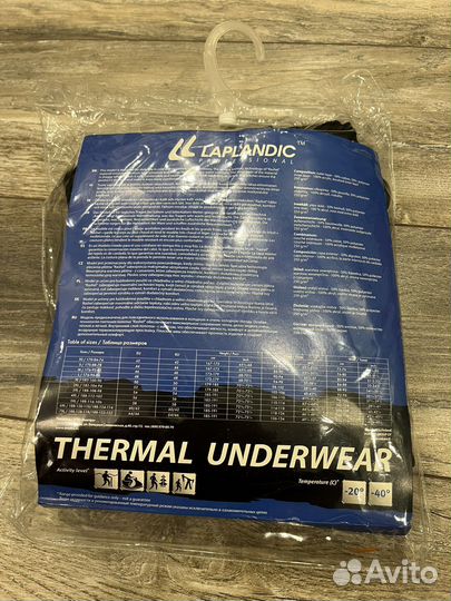 Термобелье Laplandic кальсоны мужские