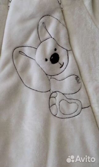 Комбинезон поддева плюшевый на малыша