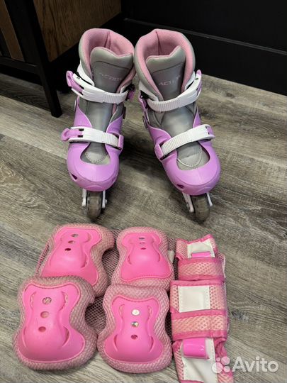 Ролики со шлемом