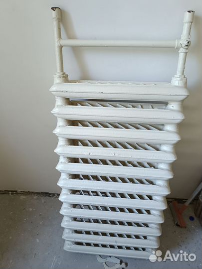 Чугунные батареи отопления б/у