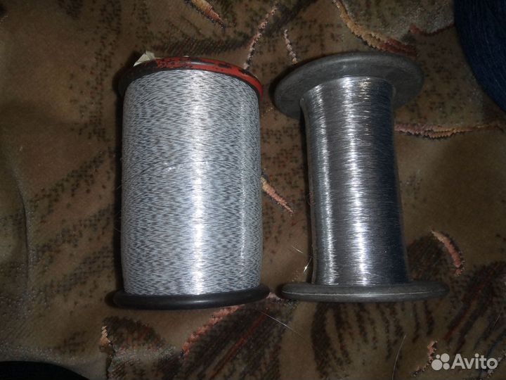 Люрекс нить для вязания фабричная