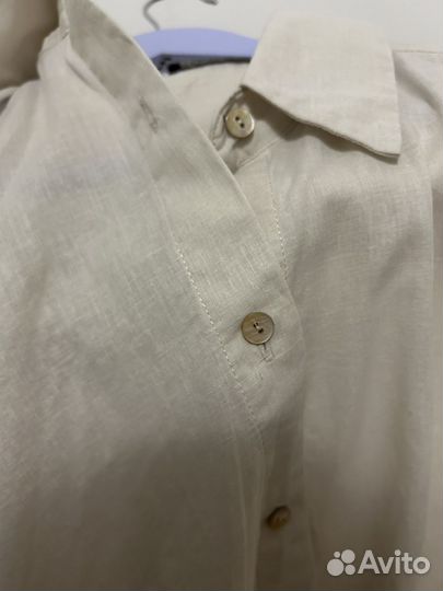Женская рубашка лен