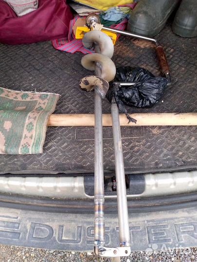 Ледобур титановый 130