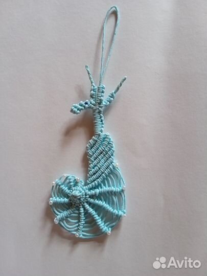 Дракон морской макраме