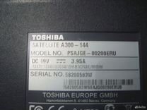 Ноутбук Toshiba a300 в разборке с проблемами