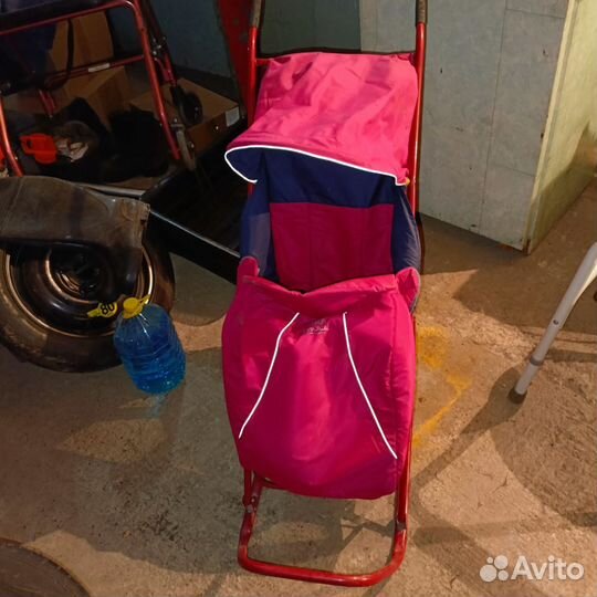 Детские зимние санки