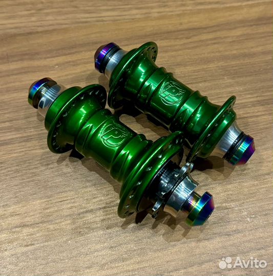 Втулки BMX Profile Mini Green RHD titan Oilslcik