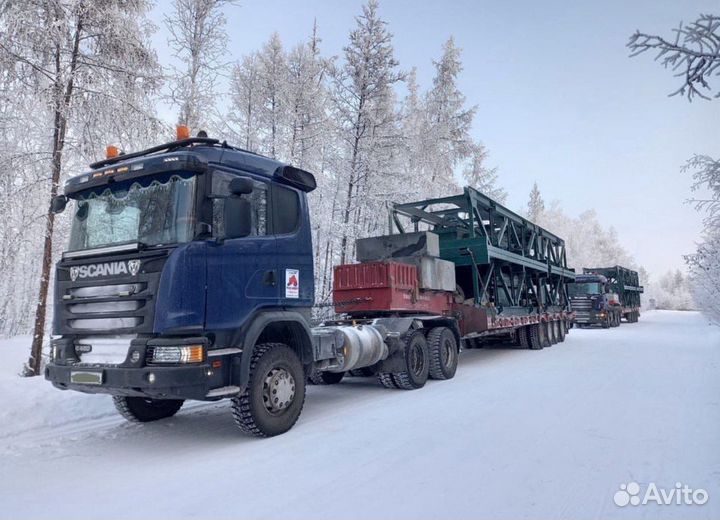 Услуги трала, перевозка негабарита