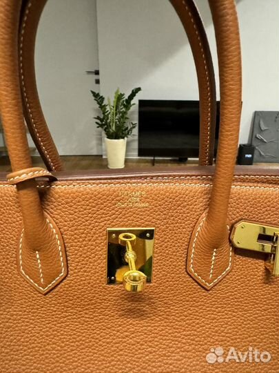 Сумка Hermes Birkin 30 ручная работа