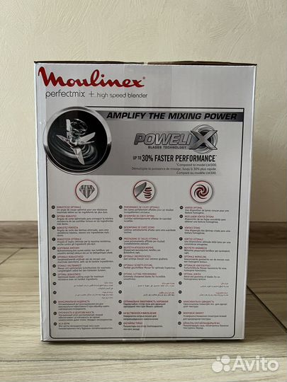Блендер Moulinex PerfectMix LM811D10 Grey 1200вт