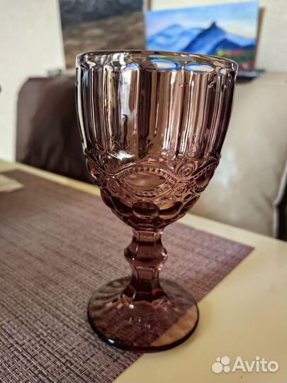 Бокалы из цветного стекла