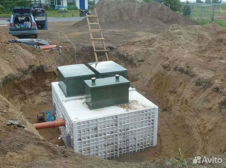 Автономная канализация. Монтаж септика под ключ