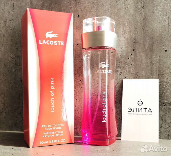 Туалетная вода Lacoste touch of Pink женская