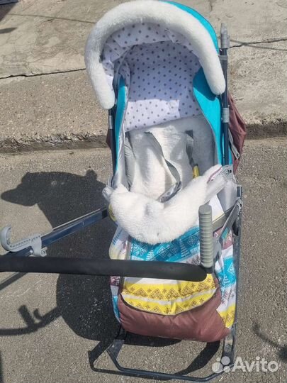 Коляска санки