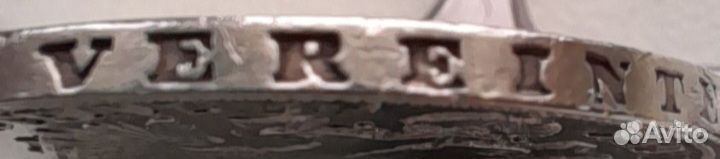 Австрия, союзный талер 1858г