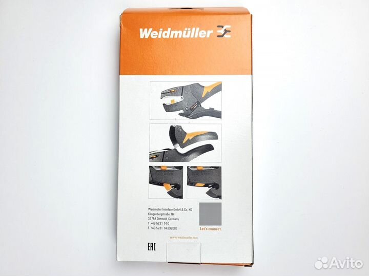 Инструмент снятия изоляции Weidmuller Stripax 10