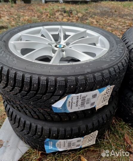 Новые оригин. колёса R17 Nokian 9 шипы BMW 3 G20