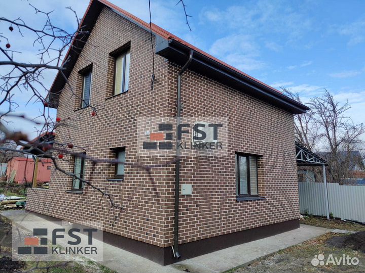 Гибкий кирпич на сетке 