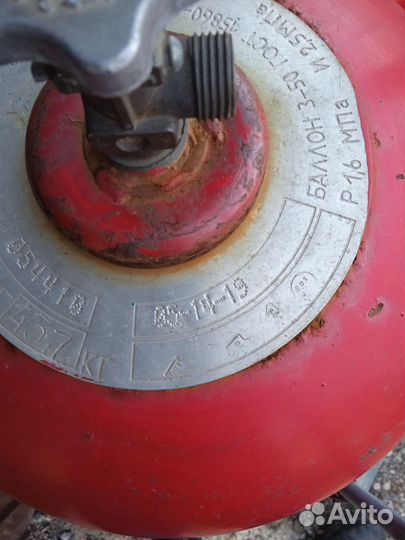 Баллон газовый бу