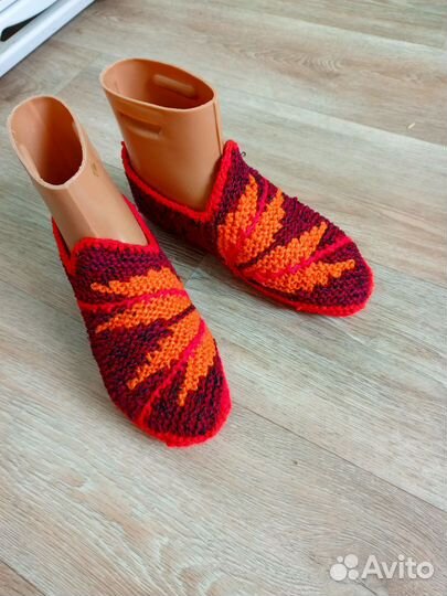 Следки вязаные