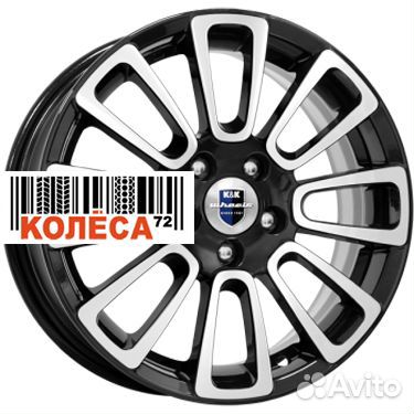 Кик Неман 6x15 4x100 ET48 Dia54.1 алмаз черный