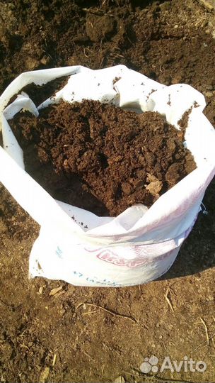 Навоз и перегной в мешках