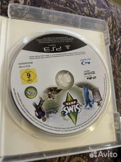 Диск на ps3 the sims 3