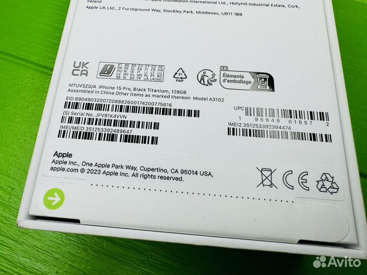 iPhone 15 Pro, 128 ГБ