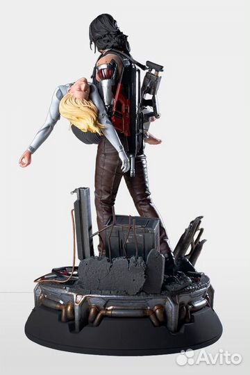 Cyberpunk 2077 johnny AND ALT figure sideshow