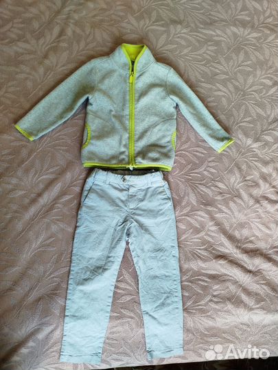 Вещи пакетом на мальчика 104 110