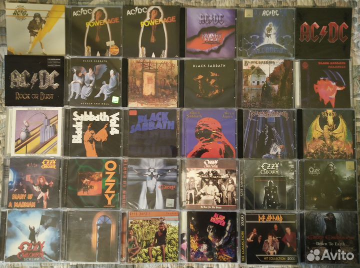 CD heavy metal and hard rock № 5