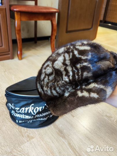 Шапка норковая женская