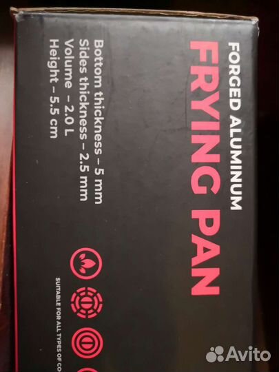 Сковорода Eurostek 28 см новая