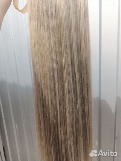 Волосы на заколках искусственные