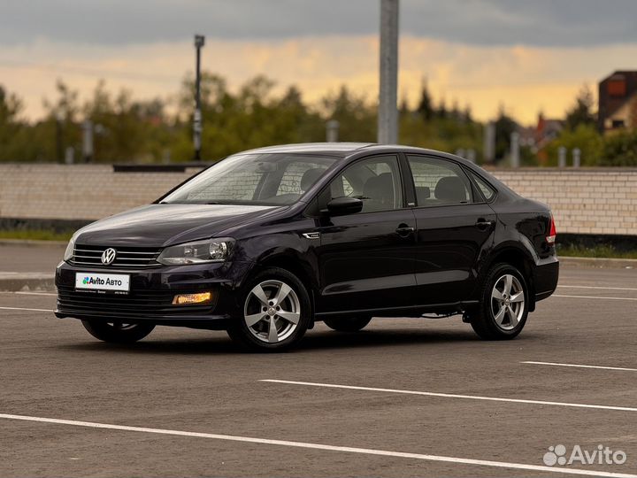 Volkswagen Polo 1.6 AT, 2017, 119 000 км