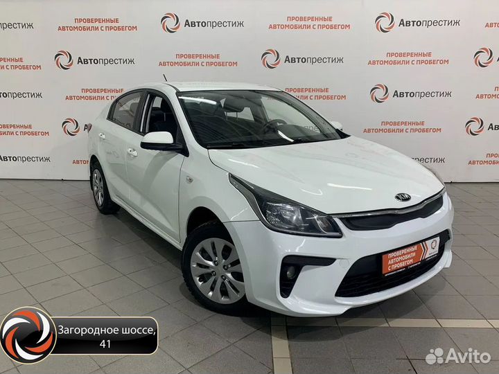 Kia Rio 1.4 МТ, 2017, 129 000 км