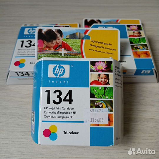 Картридж hp 134 (оригинал)