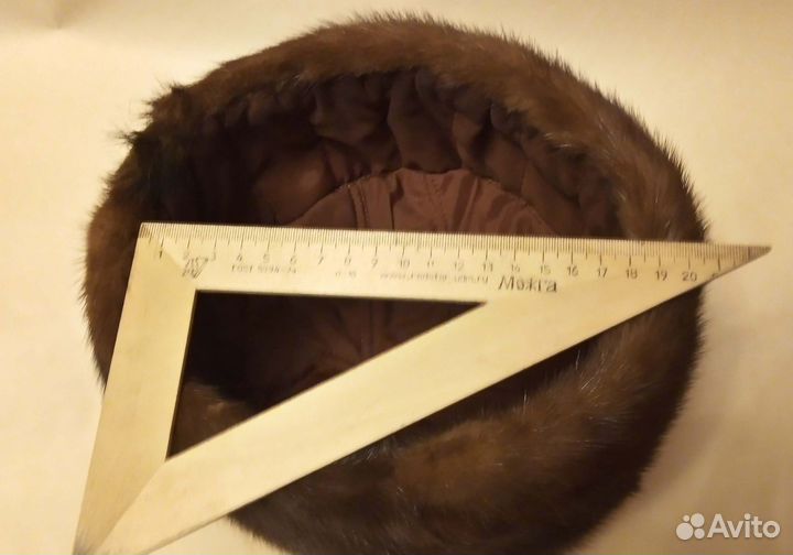 Шапка зимняя меховая женская