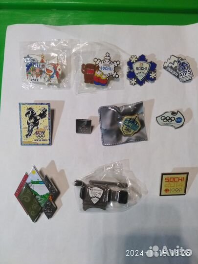 Значки Олимпиада Сочи 2014/Pin Sochi Olympics 2014