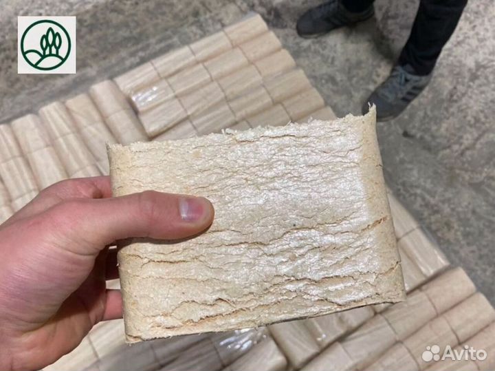 Топливные брикеты серые оптом от 20 тонн